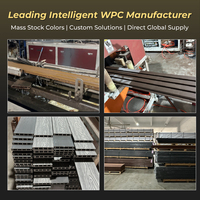 Estructura estable Resistencia al impacto Impermeable Madera Plástico WPC Paneles de pared Valla Personalizado Instalación rápida Co Extrusión