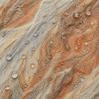 Dalles en pierre frittée à motif Phénix artistique - Carreaux muraux de luxe aspect marbre or orange, imperméables et résistants aux rayures