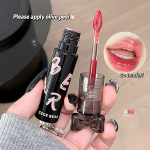 Crystal Clear Lip Glaze Mirror Long Lasting Sweatproof Mineral Oil-based Lip Doodle Moisturizing Hydration Mineral Ingredients - Product Image 3