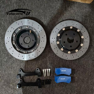 Rotor en céramique de carbone de fibre longue CCB enduit de carbure de silicium avec le jeu de plaquettes de frein pour Subaru Wrx BMW M4 G87 F90 <span class=keywords><strong>Audi</strong></span> Q5 Q7 <span class=keywords><strong>Q8</strong></span> - Product Image 2