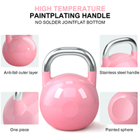 ZJFIT Fitness Ejercicio Pesas libres Levantamiento de pesas Competencia Kettlebell Entrenamiento de fuerza Equipo de gimnasio Acero Kettlebells