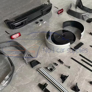 Kits de carrocería de fibra de carbono 2018+ para <span class=keywords><strong>Suzuki</strong></span> <span class=keywords><strong>Jimny</strong></span>, modificación completa al estilo <span class=keywords><strong>Brabus</strong></span>, parachoques delantero y trasero, capó, luces, kit de carrocería - Product Image 5
