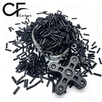 Nylon 66 haute résistance PA66 LCF40 renforcé de fibres de carbone longues, conducteur et résistant à l'usure pour structures de robots d'automatisation