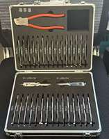 Kit d'outils de serrurier intelligent 2-en-1 (décodeur automatique sans clé et outil de crochetage) pour serrures asiatiques