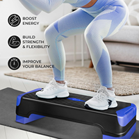Equilibrio Aerobic Step Platform Trainer, antideslizante ejercicio Step Board para Cardio fuerza Fitness entrenamientos