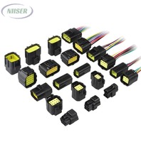 Connecteur automobile étanche 3 broches AMP Econoseal 174359-2 174357-2 Mâle Femelle, Fiche de faisceau de câbles électrique automobile étanche