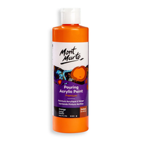 Mont Marte Verser Acrylique 240ml-Peinture acrylique couleur orange