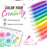 Marqueurs acryliques 12-36 couleurs, pour l'art, le bricolage et la papeterie, cadeau pour enfants, fournitures scolaires, vente en gros de marqueurs