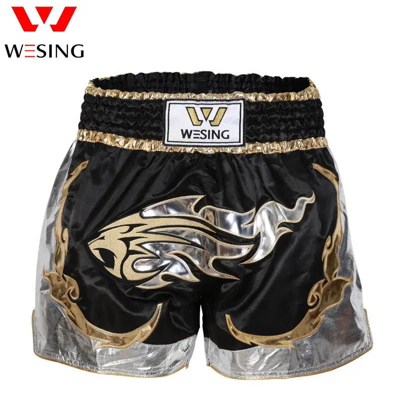 Shorts de muay thai personalizados, venda quente de alta qualidade