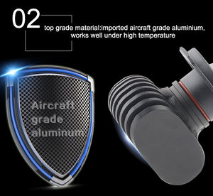 Système d'éclairage automobile, phare LED S1 H7 H11 9005 9006 9012 H4 Ampoule LED H11 Ampoules de phare LED sans ventilateur - Product Image 6