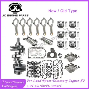 طقم إعادة بناء المحرك مع مجموعة حشيات عمود المرفق لسيارات جاكوار XF XJ ولاند روفر ديسكفري ورينج روفر سبورت 306DT 3.0 لتر 3.0T ديزل أوليفر - Product Image 2
