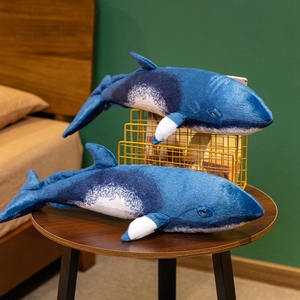 Animal en peluche-Compagnon réconfortant-Animal en peluche ultra doux Animaux de la mer-<span class=keywords><strong>Baleine</strong></span> réaliste de 55cm - Product Image 6