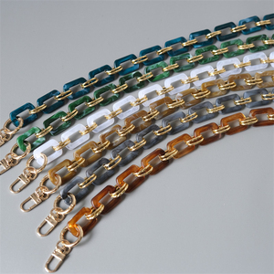 <span class=keywords><strong>Tracolla</strong></span> per borsa in resina corta da 45 cm, <span class=keywords><strong>tracolla</strong></span> di ricambio per borsa a catena in acrilico spesso da 85 cm e 120 cm - Product Image 1