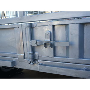 Remolque volquete galvanizado para remolque de coche de 3,5 toneladas con caja de jaula para transportar cargas pesadas - Product Image 5