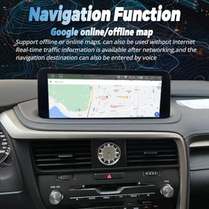 12.3" Android 13 Car Multimedia <b>Player</b> CarPlay for Lexus RX RX200t Rx300 Rx350 Rx450h RX400h 2015-2022 GPS Navigation Head Unit - Product Image 4