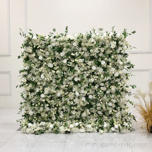 Mur de fleurs GNW, décoration de mariage, toile de fond, arrangement de fleurs artificielles, chemin de fleurs, guirlande, arche, décoration de scène - Product Image 2