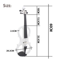 Factory Price High Quality Electric Violin String Instruments Professional Maple Head Spruce Panel Playing Violin OEM VL021806