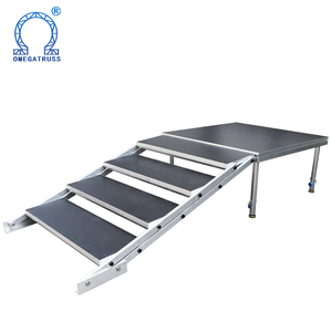 Sistema de Plataforma de Escenario Portátil de Alta Calidad con Estructura de Aluminio <span class=keywords><strong>para</strong></span> Bodas, Exposiciones, Ferias Comerciales y Eventos - Product Image 4