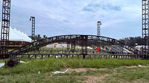 Estructura de Iluminación de Aluminio para Exteriores Personalizada - Product Image 4