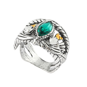Bague unisexe en tungstène pour homme, style punk, avec serti clos, thème Aragorn du Seigneur <span class=keywords><strong>des</strong></span> <span class=keywords><strong>Anneaux</strong></span>, accessoires de costume et bijoux pour Comic Con et cosplay - Product Image 5