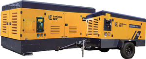 LIUGONG Portable 25 bar Diesel Screw Air Compressor for <strong>Mining</strong> Water Well Drilling <strong>Rig</strong> - Product Image 3