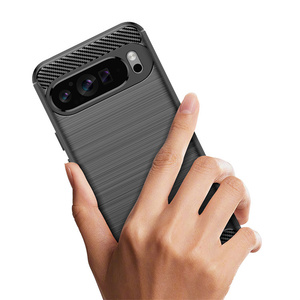 Coque de téléphone ultra fine en fibre de carbone TPU à dissipation thermique brossée pour Google Pixel <span class=keywords><strong>10</strong></span>/<span class=keywords><strong>10</strong></span> Pro/<span class=keywords><strong>10</strong></span> Pro XL/9/9 Pro/8/8A Cover - Product Image 5