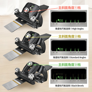 Woodworking Knife Sharpener Angle Setter Metal Manual Precision Tool For Chisels And Planes - Product Image 3