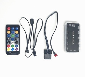 Nieuwe Populaire 12V 120Mm Koeling <span class=keywords><strong>Rgb</strong></span> Ventilator Met <span class=keywords><strong>Controller</strong></span> - Product Image 6