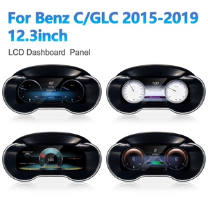 Navihua 12.3" LCD Dashboard <b>for</b> Mercedes Benz C GLC Class W205 W253 2015-2019 <b>Speedometer</b> <b>Digital</b> Cluster Instrument Kilometer - Product Image 1