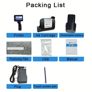 Xách tay cầm tay máy in phun cho hàng loạt Số Mã Vạch UV QR mã Logo dệt tay ngày Máy in nhãn mã hóa máy - Product Image 5