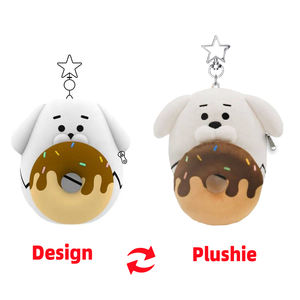名入れ ぬいぐるみ カスタム プラッシュトイ キーホルダー プラッシュキーチェーン - Product Image 3