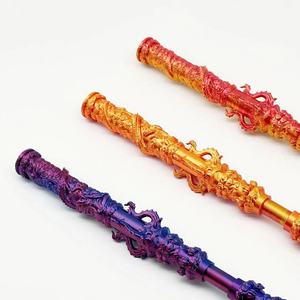 Modèle articulé de fouet doré rétractable imprimé en 3D, jouet anti-stress pour décoration et exposition - Product Image 2