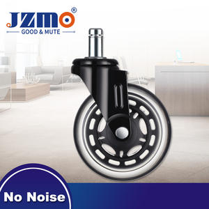 <span class=keywords><strong>3</strong></span> इंच का काला स्विचवेल फर्नीचर व्हील के साथ ब्रेक पू पारदर्शी मूक सार्वभौमिक स्क्रू अनुकूलन योग्य ओएम कैस्टर - Product Image 1