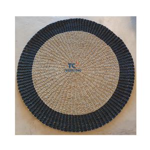 Vente chaude de haute qualité aspect exotique tapis jonc de mer tapis du Viet Nam - Product Image 4