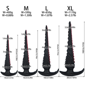 Extra lange octopus anale plug, dubbel te gebruiken voor vagina en anus, outdoor SM speeltje, alien tentakel anale zweep, <span class=keywords><strong>dildo</strong></span>, anale stimulatie, seksspeeltje voor - Product Image 4