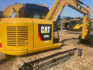 Excavatrice sur chenilles d'occasion de 8 tonnes Caterpillar CAT 308c 308E 308d avec accessoire tarière - Product Image 2