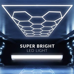 HanYin led deckenleuchte für autopflege autowaschraum modulare beleuchtung sechseckiges led-licht - Product Image 3