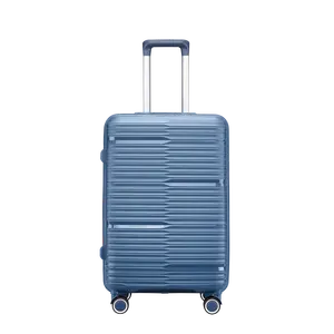 Set di valigie Trolley in PP 20 24 28 pollici set di valigie in PP all'ingrosso borsa da viaggio bagaglio Spinner in materiale PP personalizzato