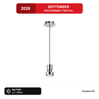 Festival des Achats de Septembre : Suspension encastrée JINK Pendant 01R Matter over Thread pour projets hôteliers et de salles à manger