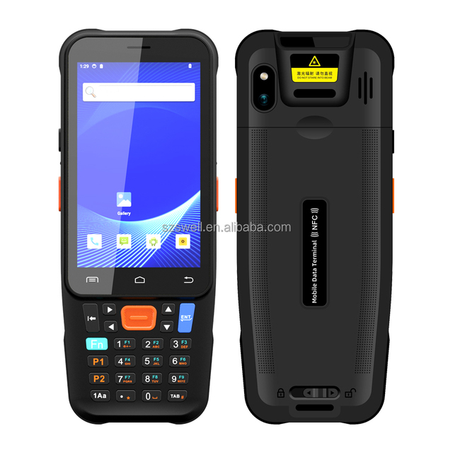 Waterproof New Android15  Barcode Scanner Data Collection Mobile PDA with Keyboard