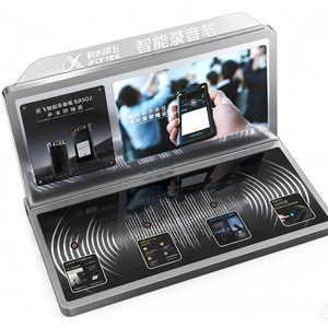 Support d'affichage lumineux LED moderne personnalisé en plastique, métal et bois avec montage facile en DIY pour la conversion des ventes au détail - Product Image 3