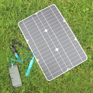 มาซูโยชิ มิตสึเครื่องชาร์จพลังงานแสงอาทิตย์ 30W 12V โมโนคริสตัลไลน์สำหรับแบตเตอรี่รถยนต์และโทรศัพท์มือถือ - Product Image 5