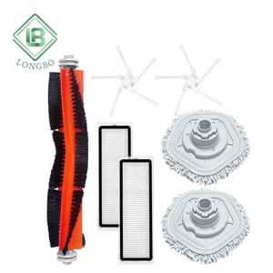 Ajuste para <span class=keywords><strong>Xiaomi</strong></span> <span class=keywords><strong>Dreame</strong></span> <span class=keywords><strong>Bot</strong></span> <span class=keywords><strong>W10</strong></span> Pro Robot aspirador cepillo de rodillo cepillo lateral filtro Hepa soporte de almohadilla de mopa piezas de repuesto - Product Image 1