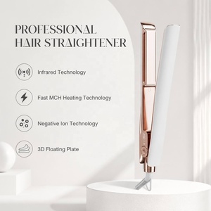 <span class=keywords><strong>Lisseur</strong></span> de <span class=keywords><strong>cheveux</strong></span> professionnel en titane bouclé électrique infrarouge <span class=keywords><strong>avec</strong></span> écran LED 2 en 1, rapide et portable, <span class=keywords><strong>avec</strong></span> lumière infrarouge - Product Image 1