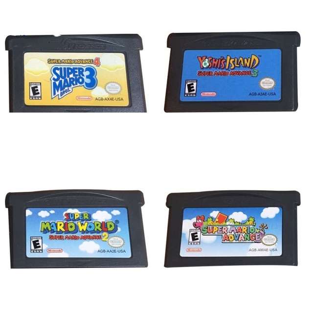 Drop Shipping for GBA SP Games Cards Funny GBA Cartridge High Quality 32 Bit Game Cartridge
