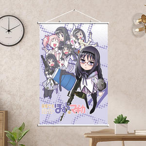 Tessuto digitale stampato personalizzato in poliestere in vinile Poster da parete appendiabiti murali appendiabiti da stampa artistica - Product Image 2