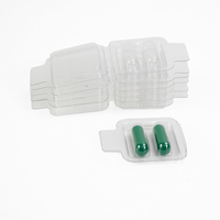 Emballage en blister de capsules en PVC vides, emballage personnalisé de pilules en capsules sexuelles avec boîte de présentation
