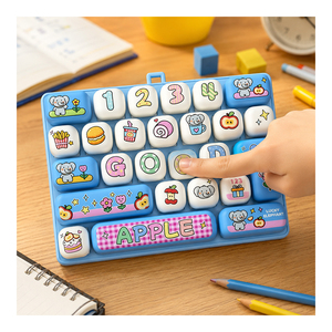 En gros, Jouet anti-stress clavier 26 touches, motif dessin animé mignon, à presser, sensoriel, breloque de sac, cadeau pour enfants et étudiants - Product Image 3