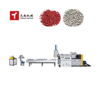 TIANYUE Chine Granulateur en PVC à haut rendement Granulés de recyclage Machine de fabrication de granulés de recyclage plastique automatique