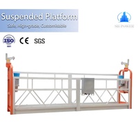 Andamio Colgante de Aleación de Aluminio ZLP500 ZLP1000, Andamio Suspendido Galvanizado en Caliente para Exteriores de Edificios
